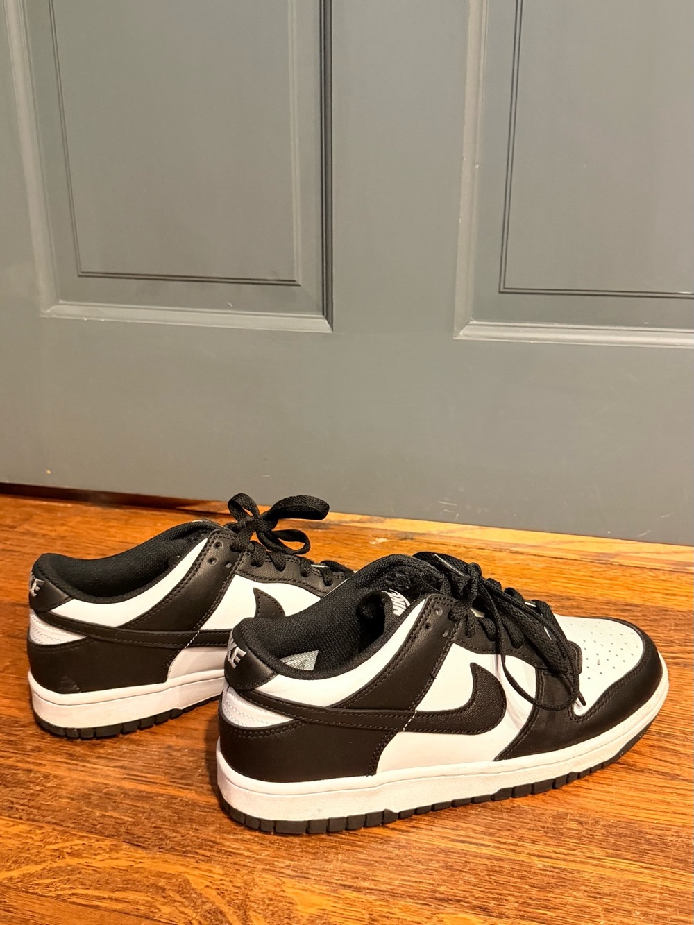 Nike Black and White Low-Top Sneakers